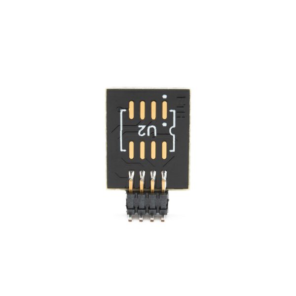 Back side of the BrownDog 201201 single-dual op amp adapter