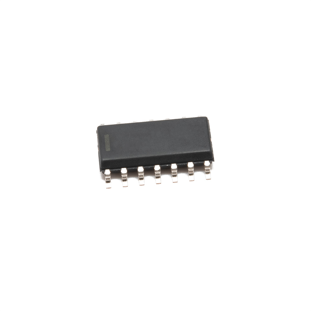 Generic small outline integrated circuit surface mount component with 14 pins