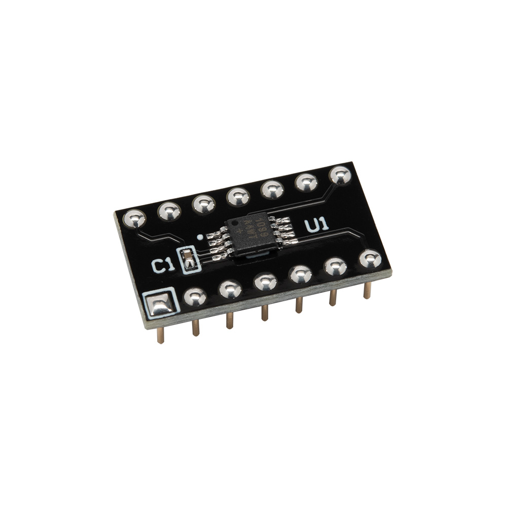 BrownDog 180802 CO-442 oscillator adapter with DS1099U-WT+ 2 Hertz oscillator