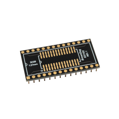 BrownDog 28 pin SOIC to DIP adapter